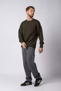 Imagen de SWEATER OVER ZURI MILITAR
