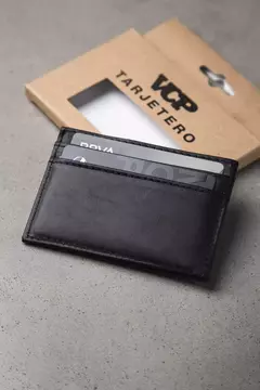 Tarjetero Rhea Negro - comprar online