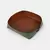 Bandeja Quadrada Caramelo / Verde Oliva - Sorella Home | Elegância que acolhe, beleza que permanece