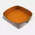 Bandeja Quadrada Cinza / Ocre - Sorella Home | Elegância que acolhe, beleza que permanece