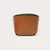 Cachepot P Curvo Caramelo/Oliva - comprar online