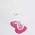 Porta Copo Duplo Rainbow - Pink - Sorella Home | Elegância que acolhe, beleza que permanece