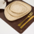Jogo Americano Dupla Face Retangular Café / Latte - comprar online