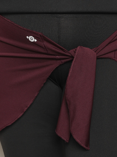 Fit Tie Plus Size Vinho - loja online