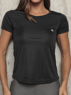 Camiseta Fit Luxe Preta - Better Together