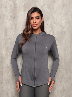 Jaqueta Transition Cinza Chumbo - loja online
