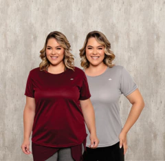 Kit 2 Camisetas Step Up Plus Size Sortidas - comprar online