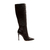 Bota couro preto cano longo cecconello 1870014-20 - comprar online