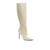 Bota couro off white cano longo cecconello 1870014-44 na internet
