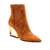 Bota couro marrom cano curto cecconello 2202001-13 na internet