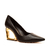 Scarpin couro preto salto vazado cecconello 2202002-1 na internet