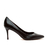 Scarpin couro preto salto médio cecconello 2399001-3 - comprar online