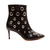 Bota couro preto cano curto cecconello 2399024-1 - comprar online
