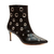 Bota couro preto cano curto cecconello 2399024-1 - comprar online