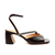 Sandália couro preto salto bloco médio cecconello 2564001-3 - comprar online
