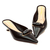 Mule couro preto salto baixo cecconello 2615013-1