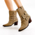 Bota couro marrom cano curto cecconello 2619007-1 na internet