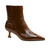 Bota couro marrom cano curto cecconello 2620002-15 na internet