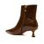 Bota couro marrom cano curto cecconello 2620002-15 - Cecconello