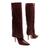 Imagem do Bota couro bordô cano longo cecconello 2624001-1