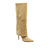 Bota couro creme cano longo cecconello 2624001-3 - Cecconello