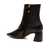Bota couro preto cano curto cecconello 2627001-18 na internet