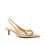 Slingback couro off white salto baixo cecconello 2629015-3 na internet
