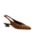 Slingback couro onça salto baixo cecconello 2645001-3 - Cecconello