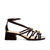 Sandália couro preto salto bloco cecconello 2738001-1 - comprar online