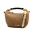 Bolsa couro camurça marrom cecconello c2620-2 - comprar online