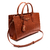 Bolsa olivia couro croco marrom cecconello c2904-3