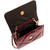Imagem do Bolsa joy couro bordô cecconello c2925-3