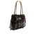 Bolsa talia couro preto cecconello c2928-1 - Cecconello