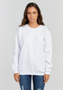 Moletom Blusão | Branco - comprar online