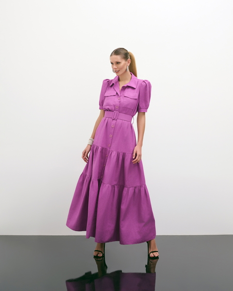 VESTIDO CHEMISE LINEN TAILOR - comprar online