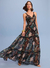 VESTIDO LONGO ESTAMPA FLORAL - 442039645 - comprar online