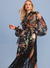 BLUSA ESTAMPADA FLORAL PRETO - 362001865 - comprar online