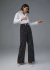 CALCA WIDE LEG ALFAIATARIA ESTAMPA POA - comprar online