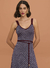VESTIDO LONGO VIES - AZUL/MARROM - 442039672 na internet