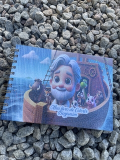 Livro colorir arca de noe