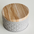 LATA CON TAPA SIMIL MADERA - comprar online
