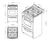 COCINA GAS ESCORIAL CANDOR S2 51CM GE BLANCA en internet