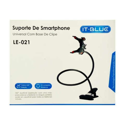 Suporte Celular IT Blue LE-021 Haste Flexível 360 - comprar online