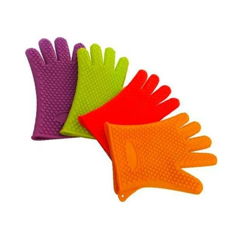 Luva de Silicone Cozinha 27cm Atóxica Resistente Calor - comprar online