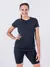 Remera Mov Combined Negra - comprar online