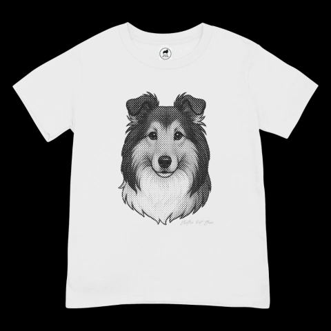 Camiseta Sheltie Pixels