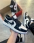 Nike Jordan 1 Low - Branco e Preto Brilho S.A. - comprar online