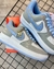 Nike Air Force x LV - Branco, Cinza e Azul na internet