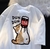Camiseta - Gato bebendo Coca-Cola "Dun Dun"