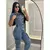 Macacão Cargo Jeans Pimenta Doce – Street Style com Atitude - Zenka